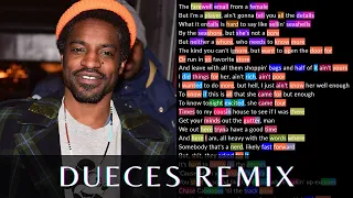 André 3000 verse on Dueces remix | Rhymes Highlighted