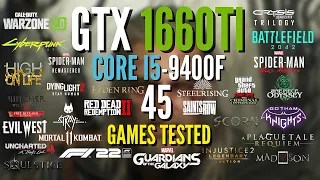 GTX 1660 Ti Test in 45 Games in 2023
