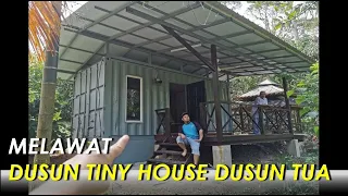 Dusun Tiny House. Inspirasi bagi Rumah Kontena Malaysia & Indonesia. Living Big in a Tiny House.