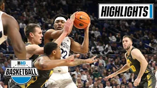 Iowa at Penn State | Big Ten Men's Basketball | Jan. 1, 2023