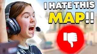 "I HATE THIS MAP!!" - DONK TESTING DUST2 ON FACEIT!! (ENG SUBS) CS2