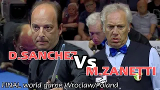 Sanchez vs Zanetti | Billiards 3 Cushion | Final world game Wroclaw/Poland