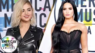 2017 AMAs Red Carpet Best Dressed - Selena Gomez, Demi Lovato & More