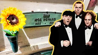 Grave of The THREE STOOGES Great, MOE HOWARD!