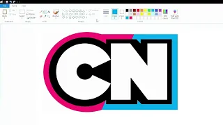 How to draw the new Cartoon Network logo using MS Paint | How to draw on your computer