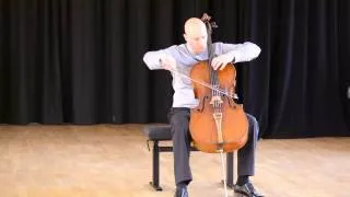 Gaspar Cassadó: Suite per Violoncello (1926), 1st.mvt.Preludio - Fantasia, Johannes Krebs, Cello