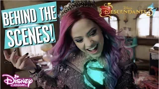 BTS with Audrey 🎬 | Descendants 3 🍎 | Disney Arabia