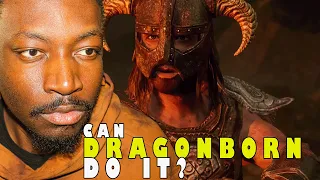 BlackBoiTre reacts to @deathbattle Skyrim (Dragonborn) vs. Dark Souls (Chosen Undead) | Reaction