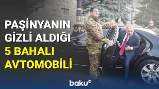 Paşinyanın gizli aldığı 5 bahalı avtomobili - BAKU TV