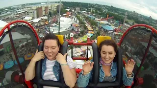The scariest ride at the Calgary Stampede