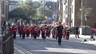 Band of the Household Cavalry in Windsor 10 Oct 2023 - "Guards Armoured Division" and "HM Jollies"