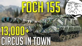 MEGA Foch 155 • Circus is in Town! ► World of Tanks AMX 50 Foch 155 Gameplay