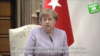 One Minute From Erdogan to Merkel Who Say Islamist Terror!