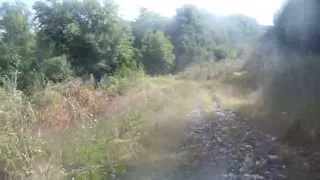 YFZ450X RIDE UP ROCK MOUNTAIN'S SOUTH SIDE - TREVORTON PA 9-17-14