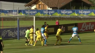 Napoli vs Anaunia 17 0   All Goals   Friendly Match 12 7 2017