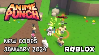 Roblox Anime Punch Simulator New Codes January 2024