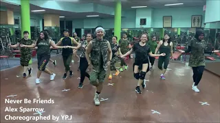 NEVER BE FRIENDS - ALEX SPARROW | ZUMBA | CHOREOGRAPHED BY YP.J