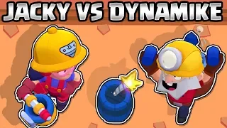 JACKY VS DYNAMIKE | 1vs1 | NUEVA BRAWLER | BRAWL STARS