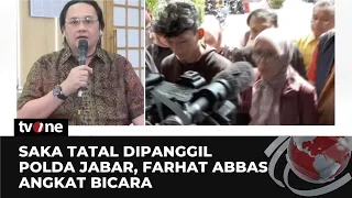 Saka Tatal Sebut Tak Kenal Sosok Pegi Setiawan, Begini Penjelasan Farhat Abbas | tvOne