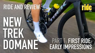 Ride and Review: NEW Trek Domane – first ride! Part 1 of a series, finally doing a bike test again!