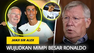 “Menepati Janji Seorang Anak” Inilah Cerita Alex Ferguson Tentang Pindahnya Ronaldo Ke Real Madrid