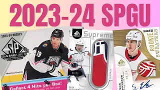 IT FINALLY ARRIVED!!! | 2023-24 SP Game Used Hockey Hobby Box Opening
