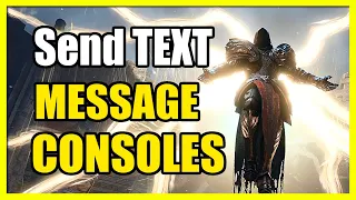 How to Send Text Chat Message in Diablo 4 on PS4, PS5, Xbox (Controller Tutorial)