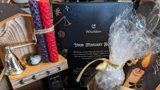 REACTION & UNBOXING Witch Box UK February 2024 Candle Magick