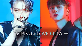 ATEEZ, MONSTA X (feat. CRAVITY, EXO, 2PM, STRAY KIDS) — DEJA VU x LOVE KILLA ++ (MASHUP)