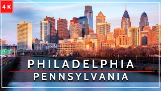 Philadelphia 4K (UHD) - Philadelphia Pennsylvania 4K (USA) - Cinematic Travel Video