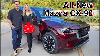 All-New 2024 Mazda CX-90 // First look!