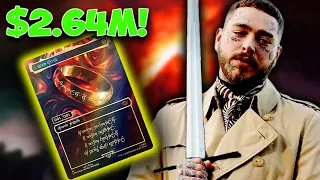 How Post Malone Became the owner of the most Expensive Magic The Gathering Card: The One Ring MTG