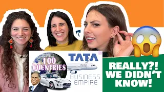 Reaction to TATA'S BUSINESS EMPIRE (100 COUNTRIES) | Ratan Tata | How Big is Tata?
