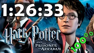 Harry Potter 3 PC 100% Speedrun in 1:26:33