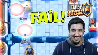 HARİKA CLASH ROYALE KOMİK ANLAR,TROL VE HATALAR DERLEMESİ!