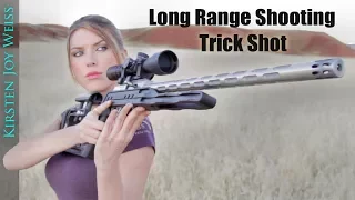 Long Range TRICK SHOT - STANDING Position! - EGG (Crazy TINY Target)