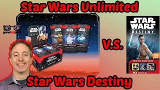 Star Wars Unlimited Review Vs Star Wars Destiny