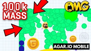 AGARIO TROLLIG - HOW TO LOSE TAKEOVER IN 1 SECOND ( AGAR.IO MOBILE )