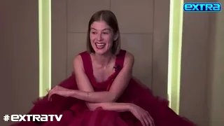 Rosamund Pike on Her Golden Globes Look: ‘All Dressed Up and Nowhere to Go’