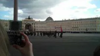 Russian Soldiers Marching