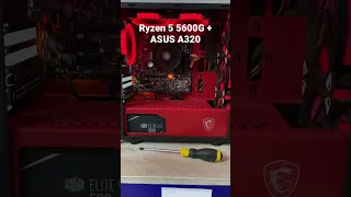 Ryzen 5 5600G on ASUS A320M-K