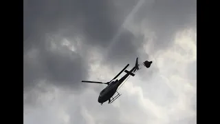 Helicopter emergency landing La Réunion