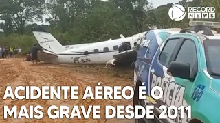 Acidente aéreo no Amazonas é o mais grave desde 2011