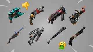The WORST Fortnite weapons of ALL TIME