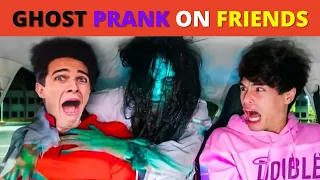 PARANORMAL GHOST PRANK ON FRIENDS! STOKES TWINS ENTERTAINMENT