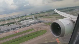 Singapore Airlines B787-10 Takeoff from Singapore and Landing at Manila | SQ916