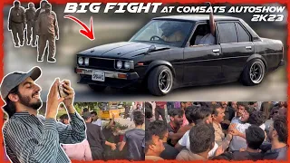 Big Fight At Comsats University Autoshow 🔥 Security VS Car Enthusiast 🤩 TEAM 4K