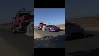 **ALEX CHOI** TOWS TRUCK WITH LAMBORGHINI!!!