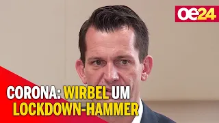 Corona: Wirbel um Lockdown-Hammer