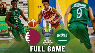 Qatar v Saudi Arabia | Full Basketball Game | FIBA U16 Asian Championship 2023